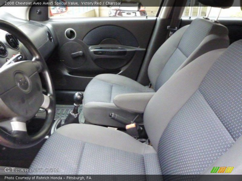 Victory Red / Charcoal 2008 Chevrolet Aveo Aveo5 Special Value