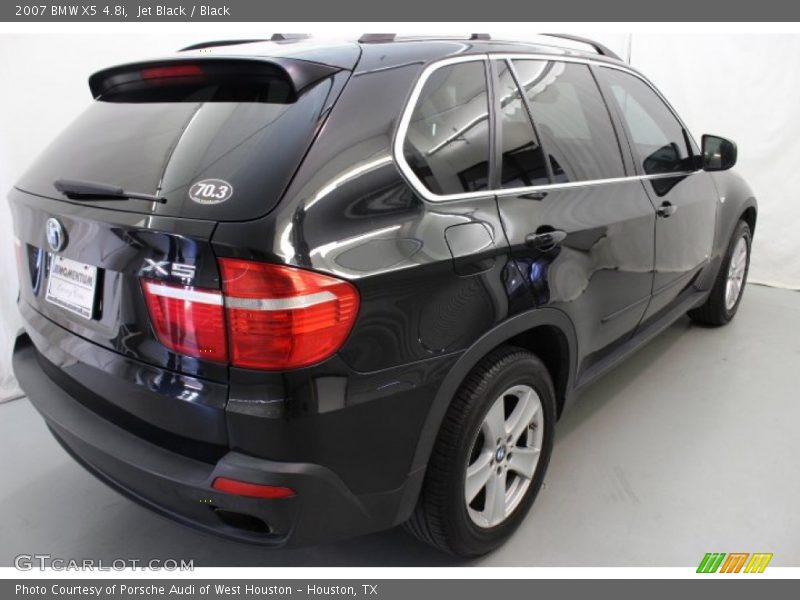 Jet Black / Black 2007 BMW X5 4.8i