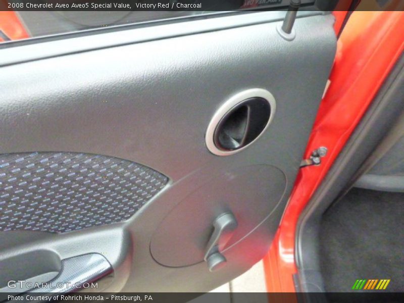 Victory Red / Charcoal 2008 Chevrolet Aveo Aveo5 Special Value