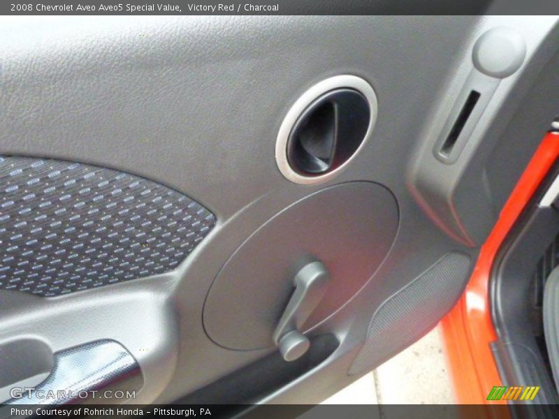 Victory Red / Charcoal 2008 Chevrolet Aveo Aveo5 Special Value