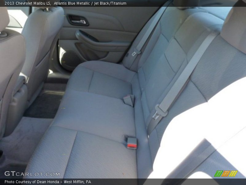Atlantis Blue Metallic / Jet Black/Titanium 2013 Chevrolet Malibu LS