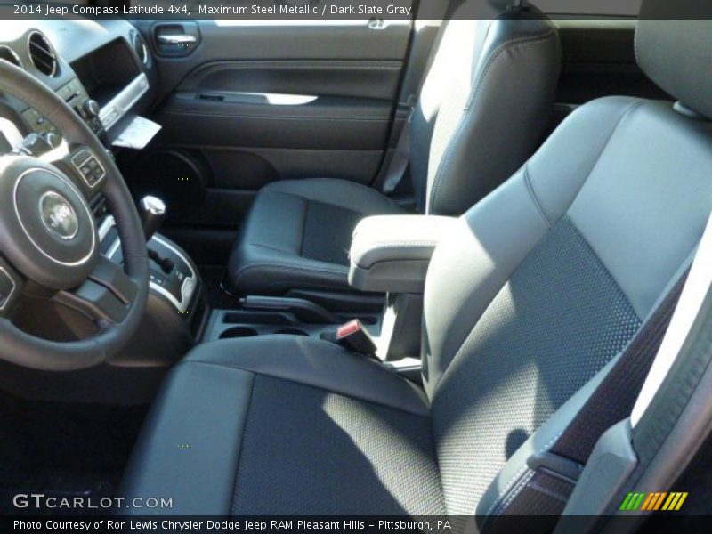 Maximum Steel Metallic / Dark Slate Gray 2014 Jeep Compass Latitude 4x4