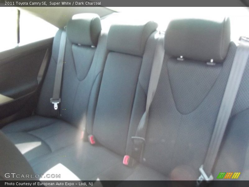 Super White / Dark Charcoal 2011 Toyota Camry SE