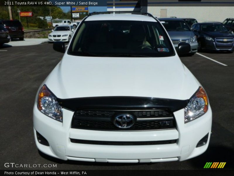 Super White / Sand Beige 2011 Toyota RAV4 V6 4WD