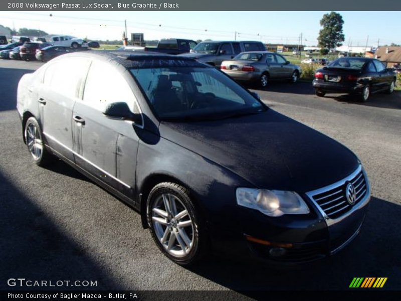 Blue Graphite / Black 2008 Volkswagen Passat Lux Sedan