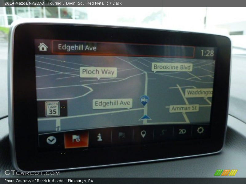 Navigation of 2014 MAZDA3 i Touring 5 Door