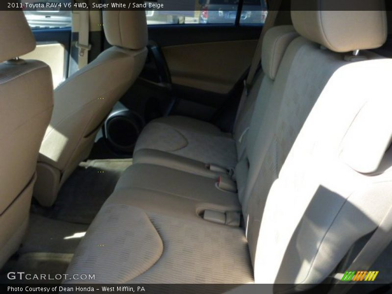 Super White / Sand Beige 2011 Toyota RAV4 V6 4WD