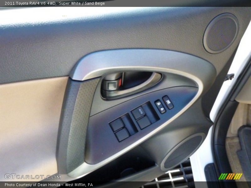 Super White / Sand Beige 2011 Toyota RAV4 V6 4WD