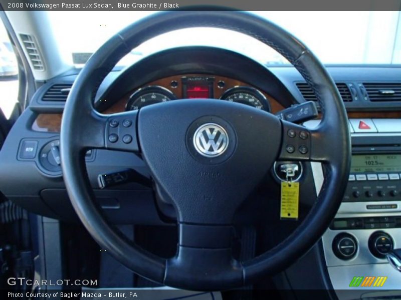 Blue Graphite / Black 2008 Volkswagen Passat Lux Sedan