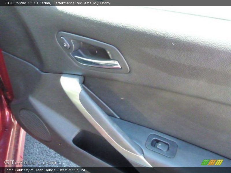 Performance Red Metallic / Ebony 2010 Pontiac G6 GT Sedan