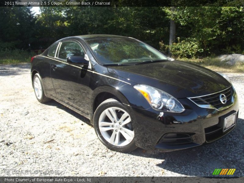 Crimson Black / Charcoal 2011 Nissan Altima 2.5 S Coupe