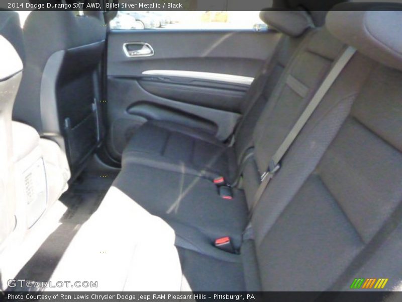 Billet Silver Metallic / Black 2014 Dodge Durango SXT AWD
