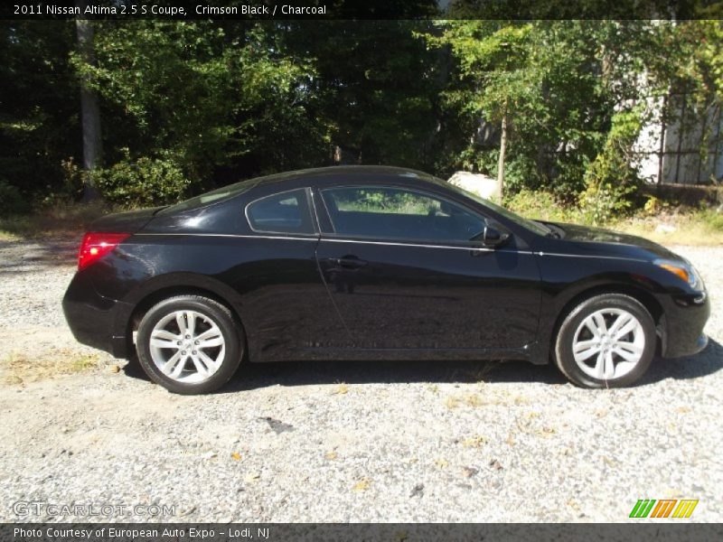 Crimson Black / Charcoal 2011 Nissan Altima 2.5 S Coupe