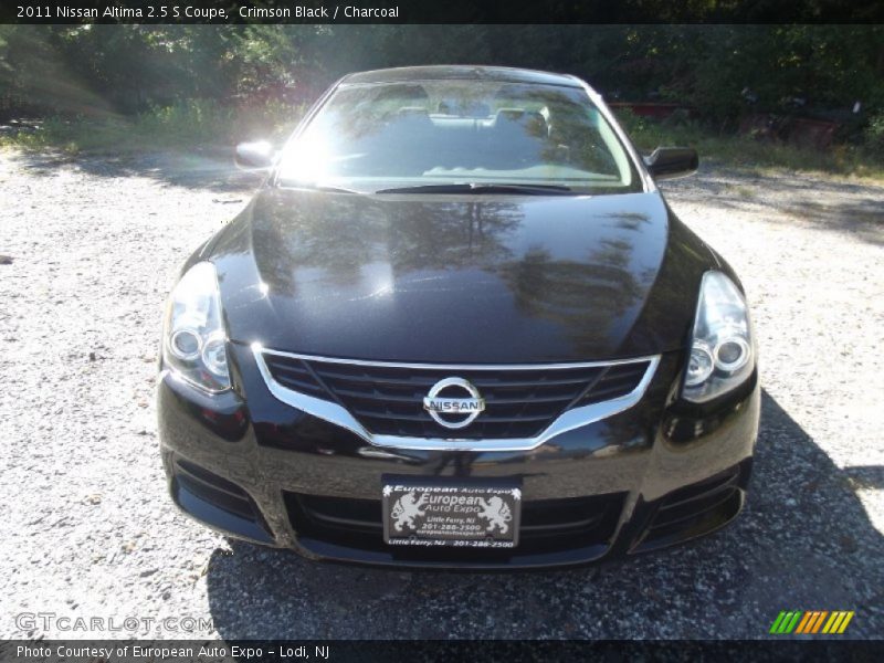 Crimson Black / Charcoal 2011 Nissan Altima 2.5 S Coupe