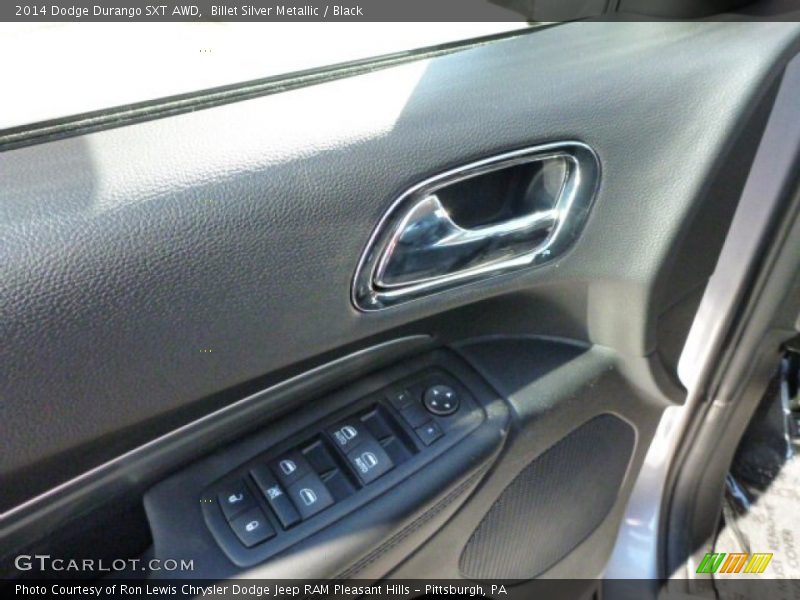 Billet Silver Metallic / Black 2014 Dodge Durango SXT AWD