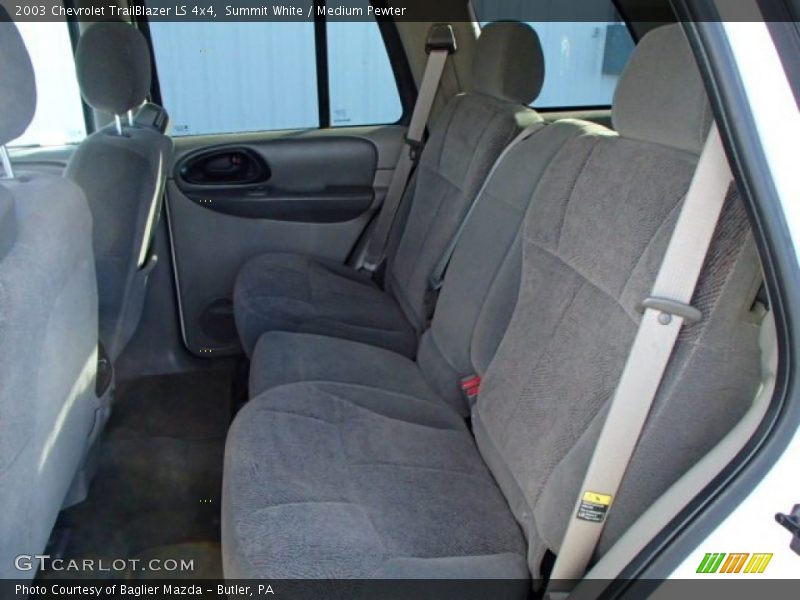 Summit White / Medium Pewter 2003 Chevrolet TrailBlazer LS 4x4