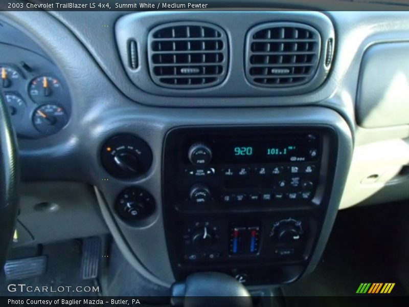 Summit White / Medium Pewter 2003 Chevrolet TrailBlazer LS 4x4
