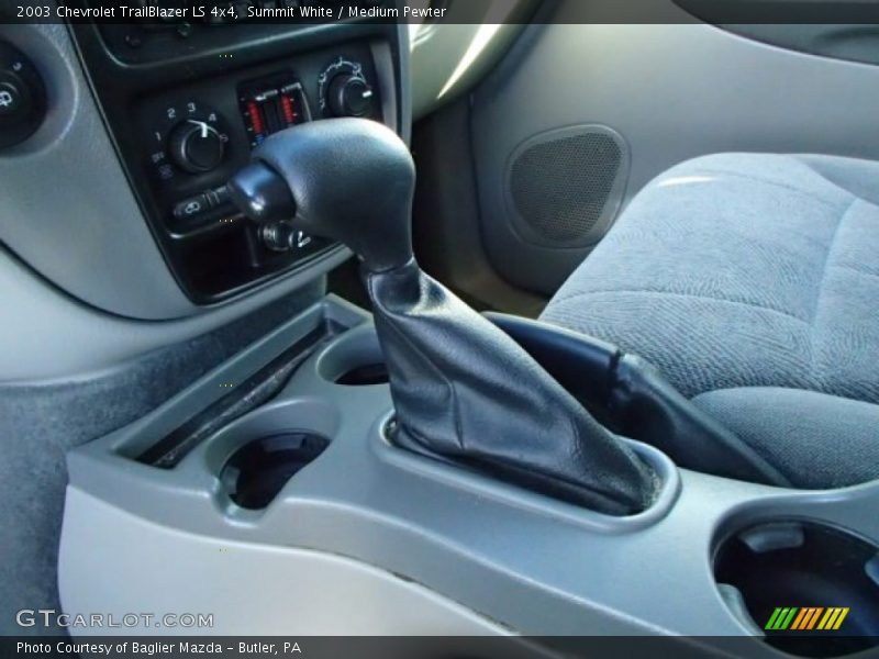 Summit White / Medium Pewter 2003 Chevrolet TrailBlazer LS 4x4