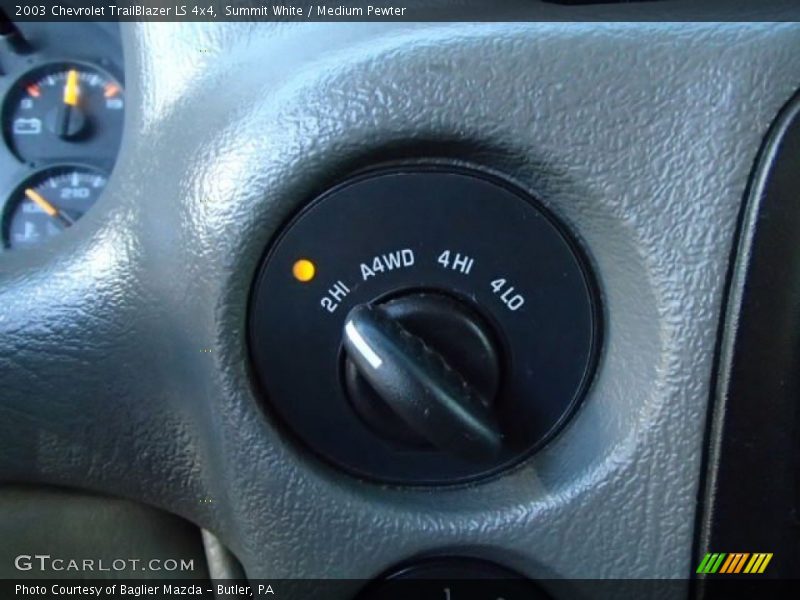 Summit White / Medium Pewter 2003 Chevrolet TrailBlazer LS 4x4