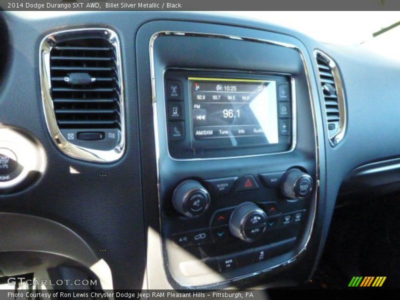 Billet Silver Metallic / Black 2014 Dodge Durango SXT AWD