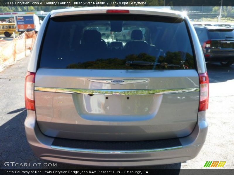 Billet Silver Metallic / Black/Light Graystone 2014 Chrysler Town & Country Touring