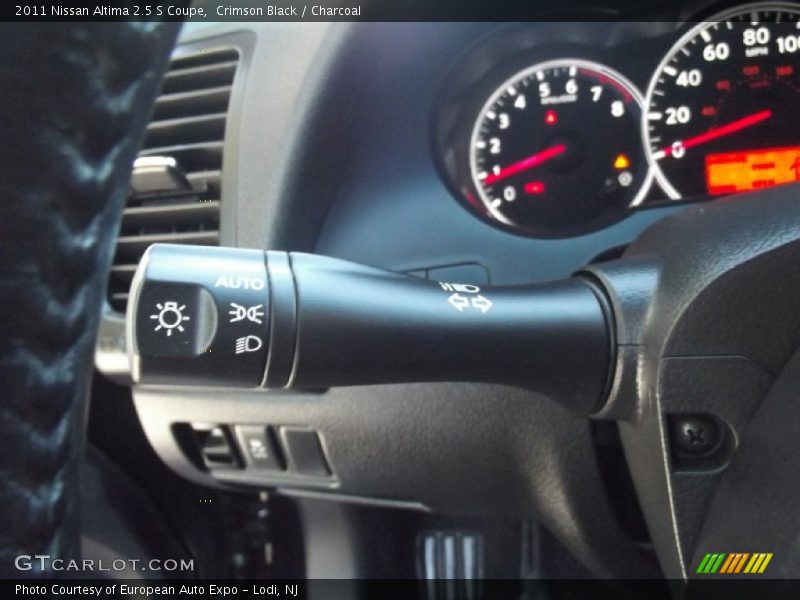 Crimson Black / Charcoal 2011 Nissan Altima 2.5 S Coupe