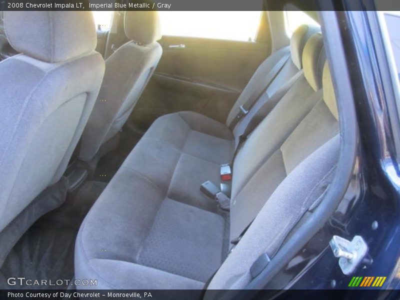 Imperial Blue Metallic / Gray 2008 Chevrolet Impala LT