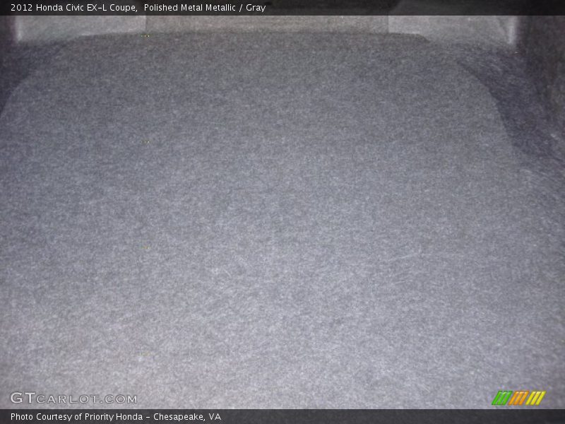 Polished Metal Metallic / Gray 2012 Honda Civic EX-L Coupe