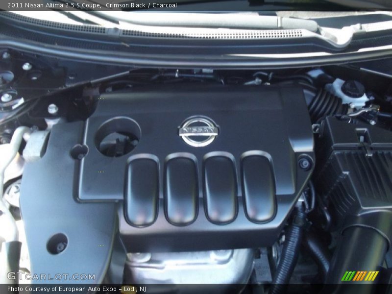 Crimson Black / Charcoal 2011 Nissan Altima 2.5 S Coupe