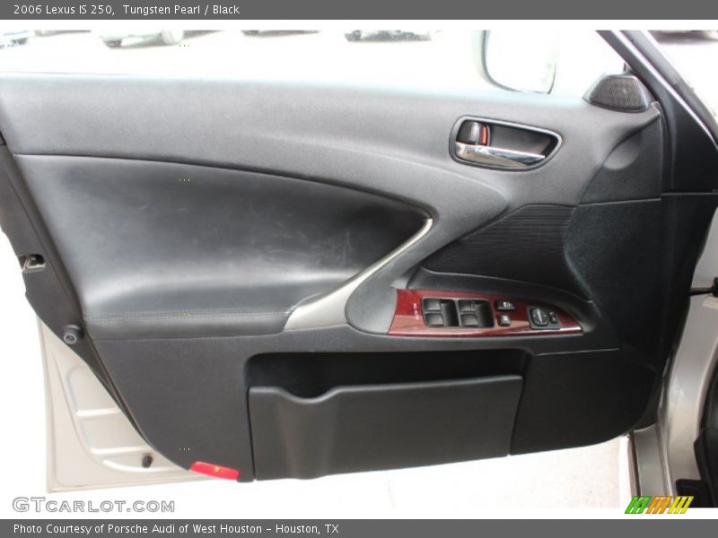Tungsten Pearl / Black 2006 Lexus IS 250