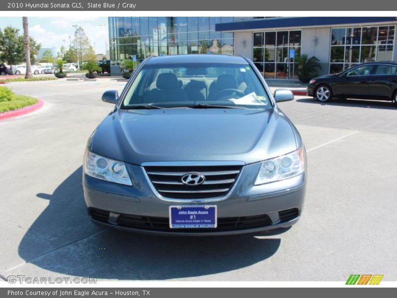 Slate Blue / Gray 2010 Hyundai Sonata GLS
