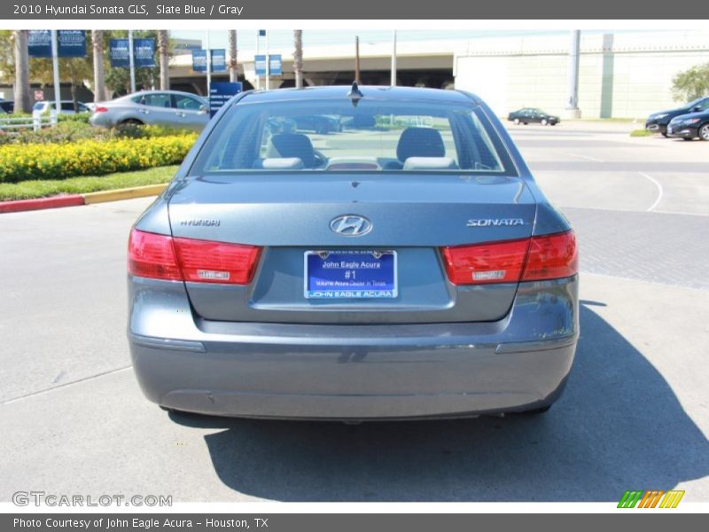 Slate Blue / Gray 2010 Hyundai Sonata GLS