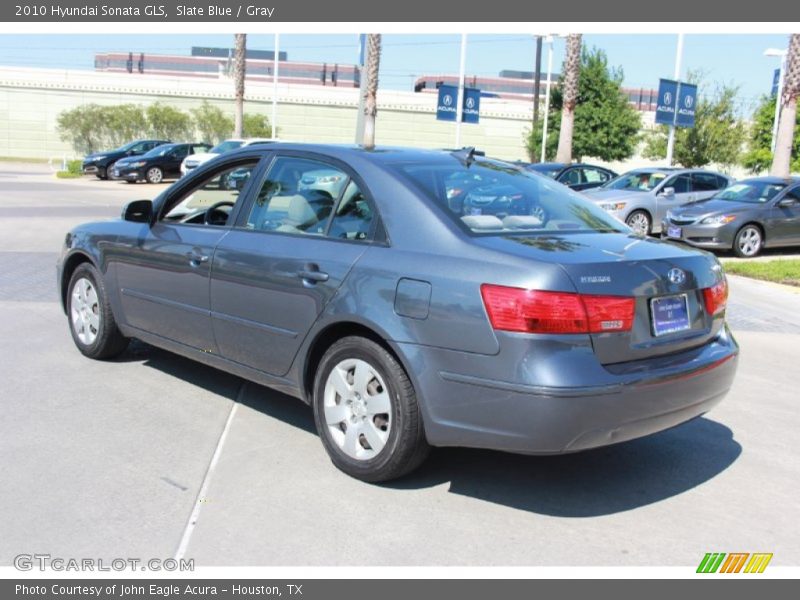 Slate Blue / Gray 2010 Hyundai Sonata GLS