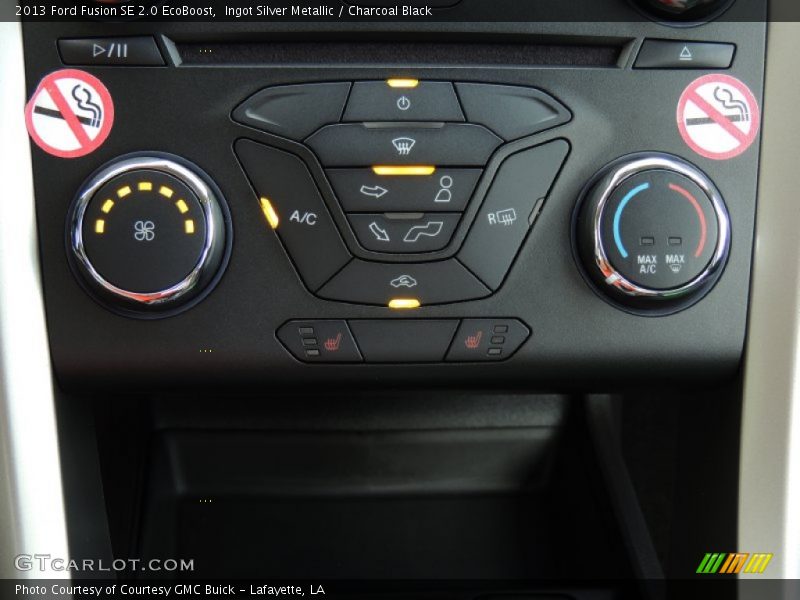 Ingot Silver Metallic / Charcoal Black 2013 Ford Fusion SE 2.0 EcoBoost