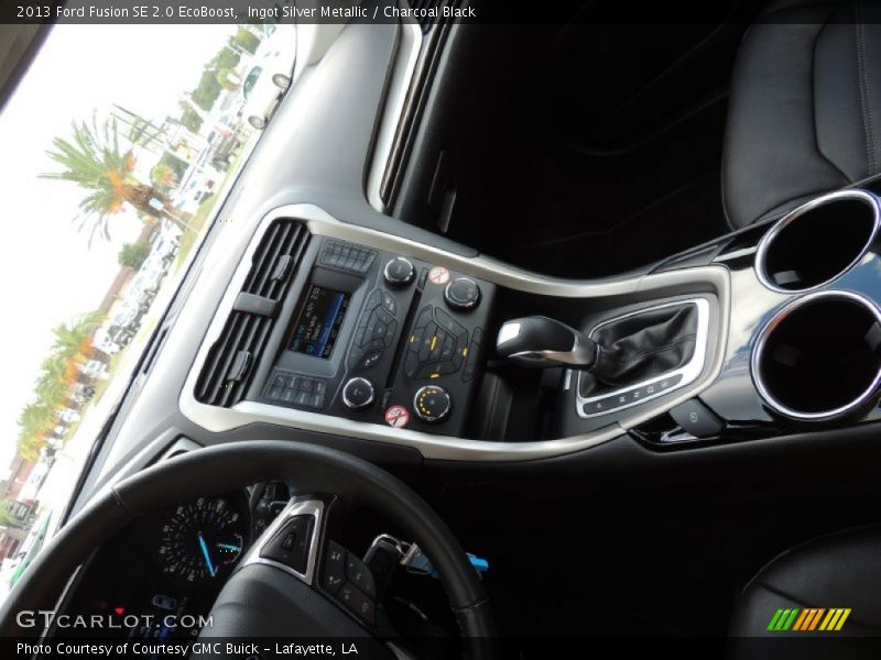 Ingot Silver Metallic / Charcoal Black 2013 Ford Fusion SE 2.0 EcoBoost