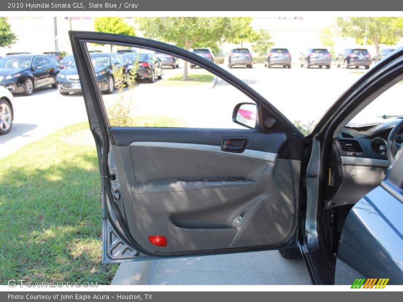 Slate Blue / Gray 2010 Hyundai Sonata GLS