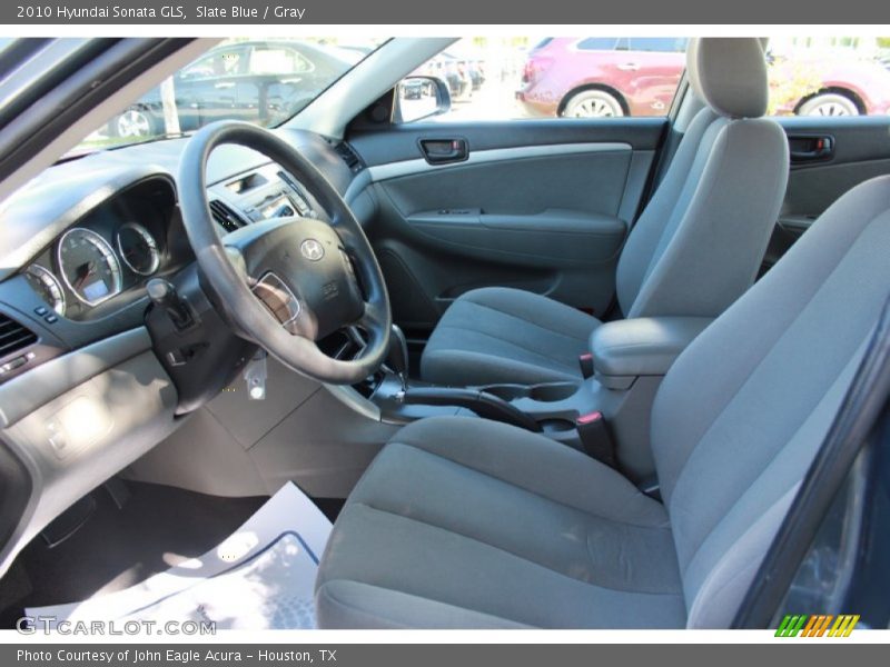 Slate Blue / Gray 2010 Hyundai Sonata GLS