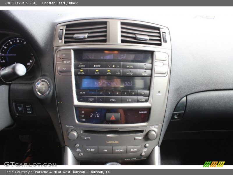 Tungsten Pearl / Black 2006 Lexus IS 250
