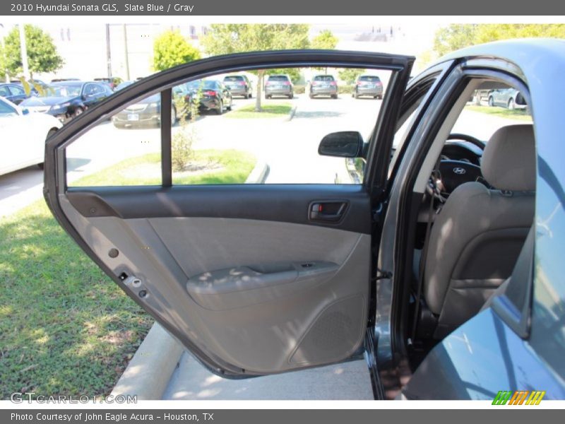 Slate Blue / Gray 2010 Hyundai Sonata GLS