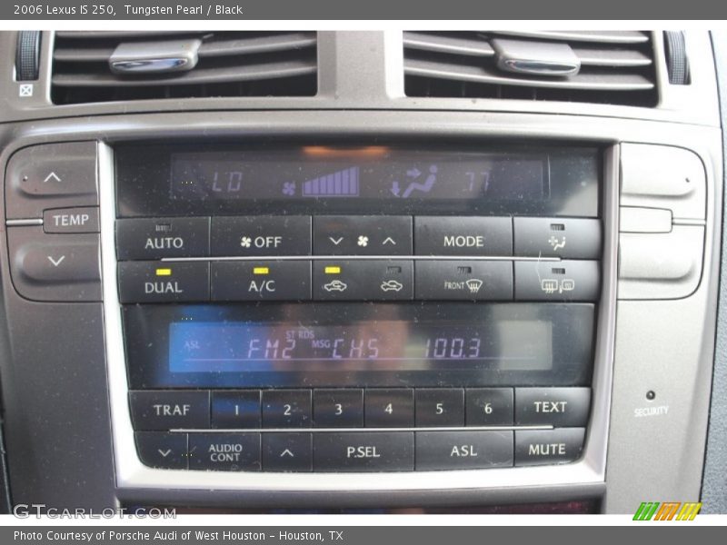 Tungsten Pearl / Black 2006 Lexus IS 250