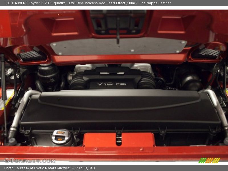  2011 R8 Spyder 5.2 FSI quattro Engine - 5.2 Liter FSI DOHC 40-Valve VVT V10