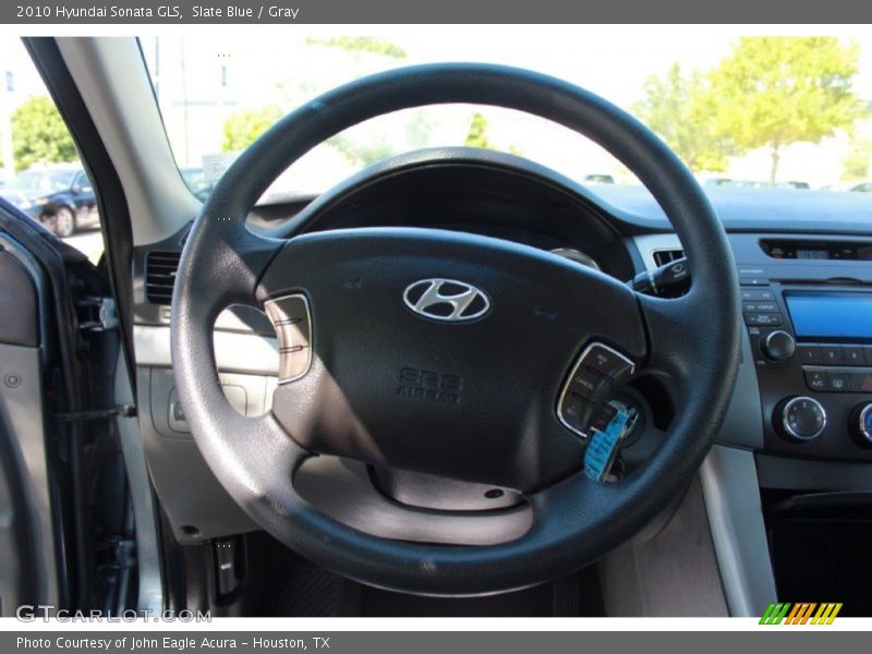 Slate Blue / Gray 2010 Hyundai Sonata GLS