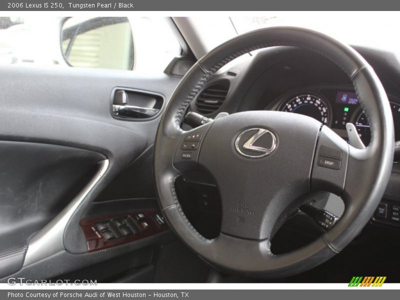 Tungsten Pearl / Black 2006 Lexus IS 250