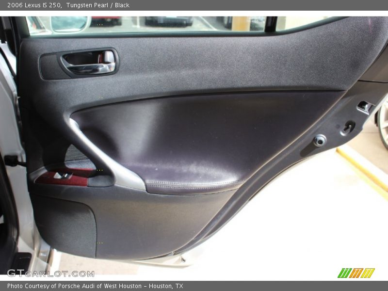 Tungsten Pearl / Black 2006 Lexus IS 250