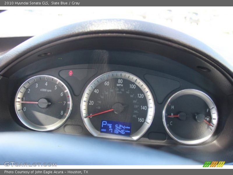Slate Blue / Gray 2010 Hyundai Sonata GLS