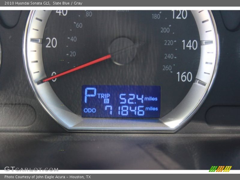 Slate Blue / Gray 2010 Hyundai Sonata GLS