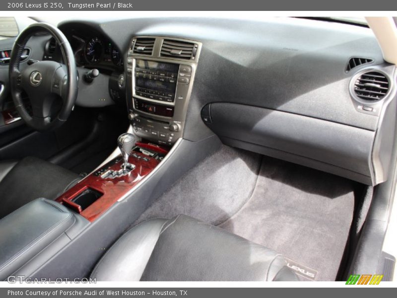 Tungsten Pearl / Black 2006 Lexus IS 250
