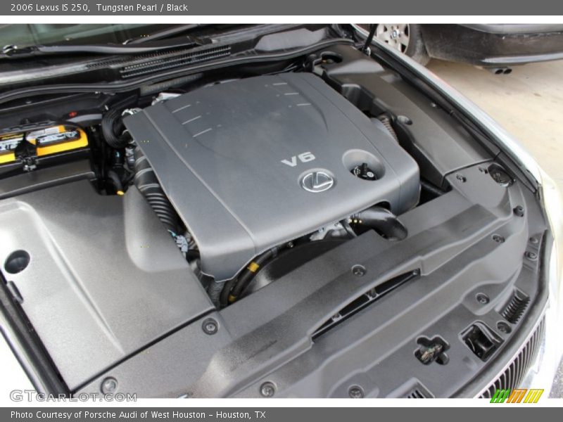 Tungsten Pearl / Black 2006 Lexus IS 250