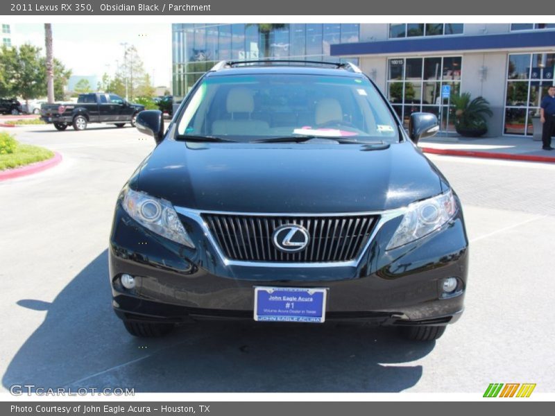 Obsidian Black / Parchment 2011 Lexus RX 350
