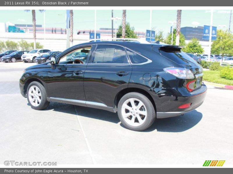 Obsidian Black / Parchment 2011 Lexus RX 350